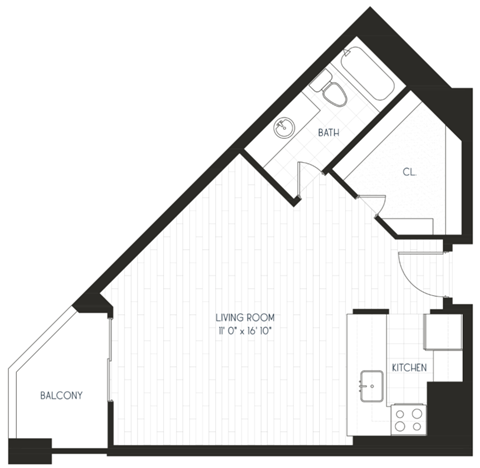 a floor plan of a house with an attic room and a bedroom
